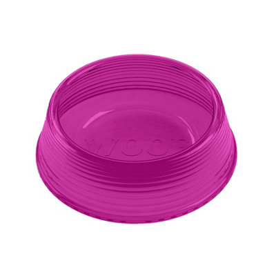 Purely Home Raspberry Pink Melamine Pet BowlLarge Food Bowl For Dogs from B&Q