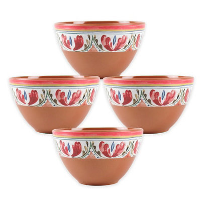 Purely Home Mediterranean Melamine Dipping BowlsSet Of  4 from B&Q