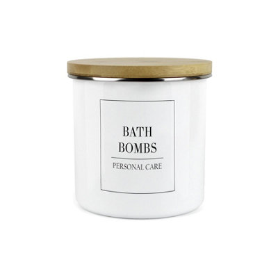 Purely HomeMinimalistCleaning & Personal Care Storage CanisterBath Bombs from B&Q