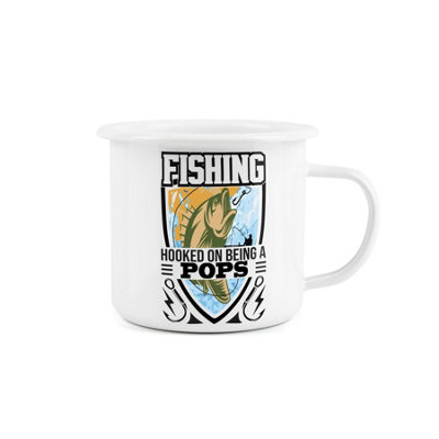 Father's Day Fishing Mug For PopsPurely Home Durable Hot Drinks Outdoor Cup For PicnicsFestivalsHiking & Fishing from B&Q