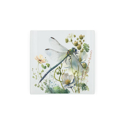 Purely Home Dragonfly Glass Hot Pot Stand Trivet Heat Resistant Pot Holder 20Cm X 20Cm from B&Q
