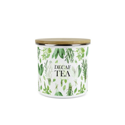 Purely HomeKitchen Herbs Decaf Tea CanisterKitchen Storage Jar (Medium) from B&Q