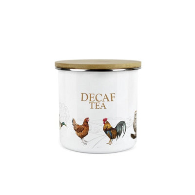 Purely HomeCountry FarmDecaf Tea CanisterKitchen Storage Jar (Medium) from B&Q