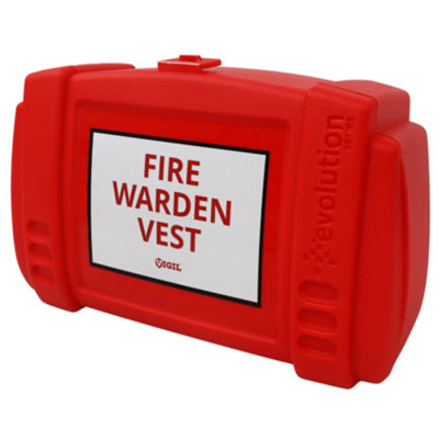 Vigil Storage Box For Fire Warden Vest22Cm X 13Cm X 8Cm from B&Q