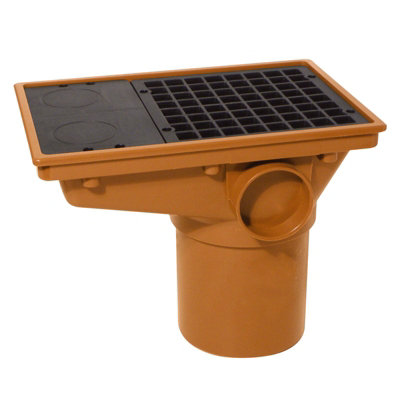 Kayflow (Ug104) Underground DrainageRectangular Hopper from B&Q