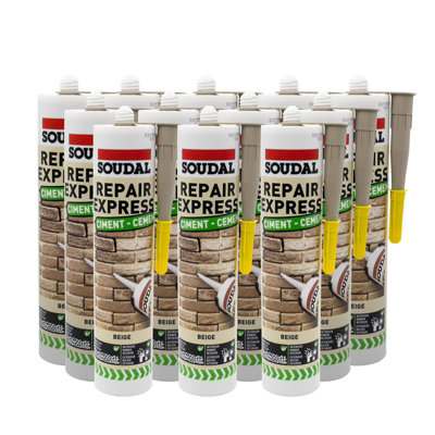 Soudal Repair Express Cement (12 Pack)Beige