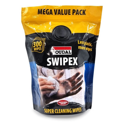 300 X Soudal Swipex Cleaning Wipes from B&Q