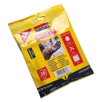 20 X Soudal Swipex Cleaning Wipes from B&Q