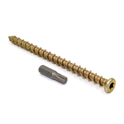 B&Q -  Starfix Fft Masonry Screw (100 Pack)112mm