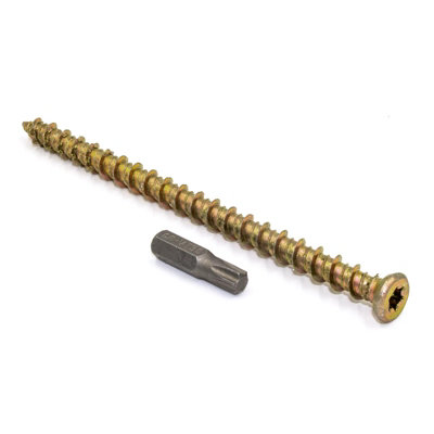 B&Q -  Starfix Fft Masonry Screw (100 Pack)122mm