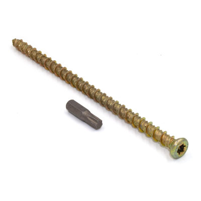 B&Q -  Starfix Fft Masonry Screw (100 Pack)152mm