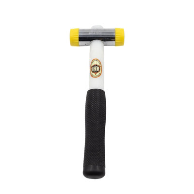Thor Hammer Thorex 11-710 Mallet Glazing HammerYellow/yellow from B&Q