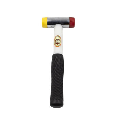 Thor Hammer Thorex 11-710 Mallet Glazing HammerRed/yellow from B&Q