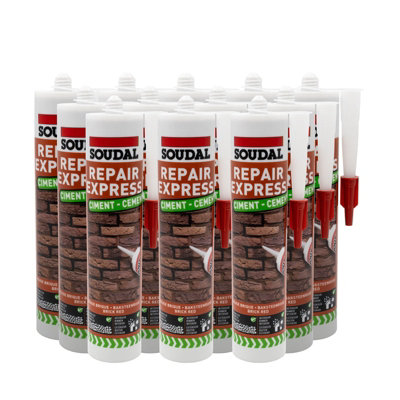 Soudal Repair Express Cement (12 Pack)Brick Red