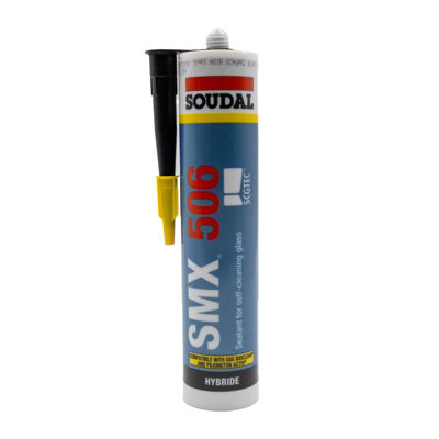 Soudal Smx 506 Self-Cleaning Glass SealantBlack