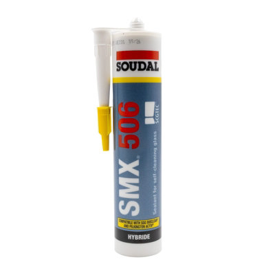 Soudal Smx 506 Self-Cleaning Glass SealantWhite