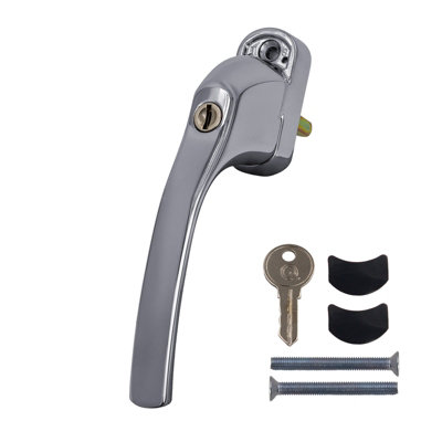 Greenteq Alpha Tilt & Turn Window HandlePolished Chrome from B&Q
