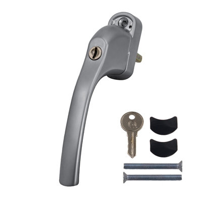 Greenteq Alpha Tilt & Turn Window HandleSatin Chrome from B&Q