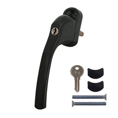 Greenteq Alpha Tilt & Turn Window HandleAnthracite Grey from B&Q