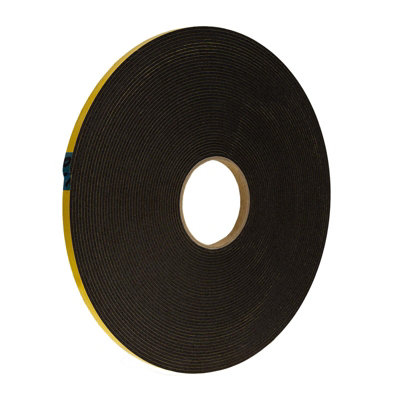 Double-Sided Upvc Window Security Glazing Tape3mm (25M)Black from B&Q