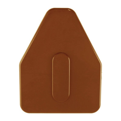 Molan UK Heavy Duty Self-Supporting Glazing Bar Rafter Conservatory Roof Spar End CapGolden Oak (Caramel) from B&Q