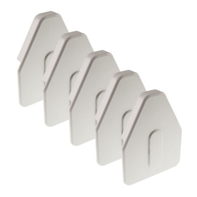 Molan UK Heavy Duty Self-Supporting Glazing Bar Rafter Conservatory Roof Spar End Cap (5 Pack)White from B&Q