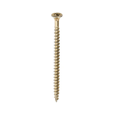 Timco Solo Multipurpose Wood Screws 5.0 X 80mm (Pack Of 200)Countersunk Pozidrive Pz2 Screws For Timber Mdf Masonry from B&Q