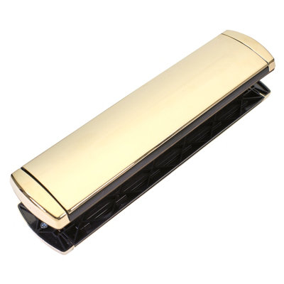greenteQ Omega Premium 12" LetterplateGold (Pvd) from B&Q