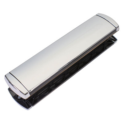 greenteQ Omega Premium 12" LetterplateChrome (Polished) from B&Q