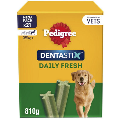 84 Pedigree Dentastix Fresh Adult Large Dog Treats 84 Dental Sticks Dog Chews from B&Q