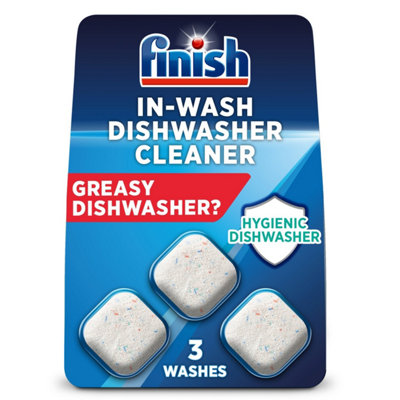 Finish In-Wash Dishwasher Cleaner Clean Hidden Grease & Grime 1.89Oz from B&Q