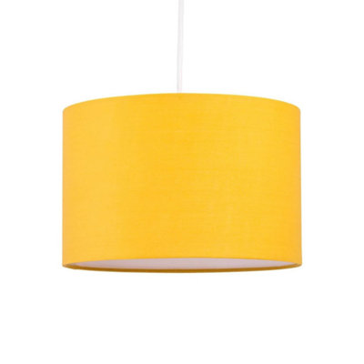 First Choice Lighting Ochre 25Cm Ceiling Light Shade from B&Q