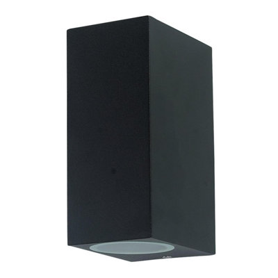 B&Q -  FalmouthBlack Up Down Outdoor Ip44 Wall Light