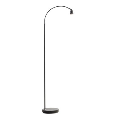 First Choice Lighting EliBlack Arch Floor Lamp Base Only from B&Q