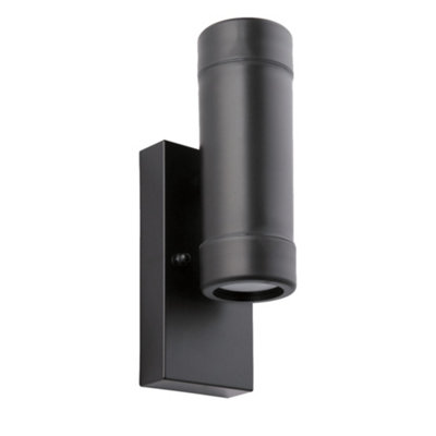 First Choice Lighting GalePolypropylene Coastal Dusk Dawn Wall Light from B&Q