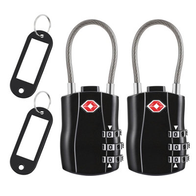  3 Digit Combination Suitcase Padlocks
