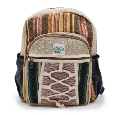 Serenityy Small BackpackRope & Pockets StylePure Hemp And Cotton385G. from B&Q