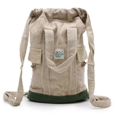 Serenityy Laptop BackpackPure Hemp And CottonLightweight 400GUnisex For Work And Travel from B&Q
