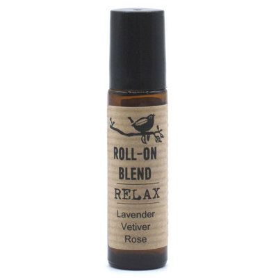 Serenityy Agnes + Cat Relax Roll-On Essential Oil Blend 10MlLavender Vetiver RoseMade In England from B&Q