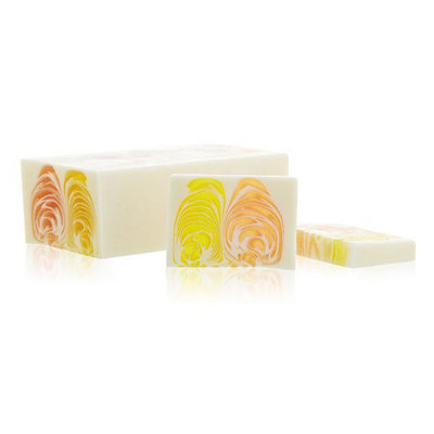 Serenityy Aw Dropship Uk Handcrafted Orange & Ginger Soap Loaf 1.2KgMelt And Pour Bulk Soap from B&Q