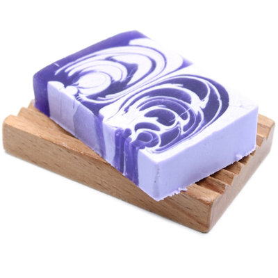 Serenityy Handcrafted Soap Slice 100GLilacHandmade Bath & Body Bar. from B&Q