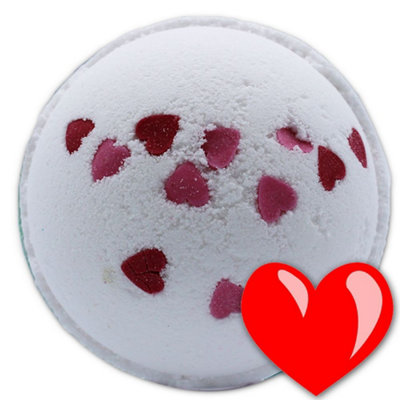 Serenityy Love Hearts Bath BombWild Flowers180G Heart-Shaped Relaxing Bath Fizzer. from B&Q