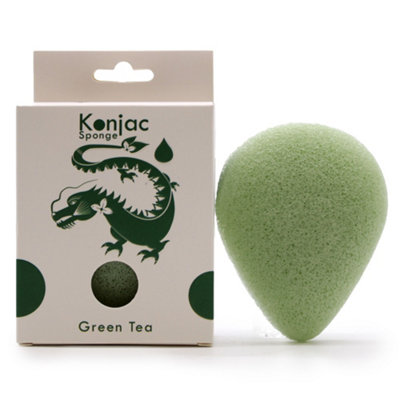 Serenityy Teardrop Konjac SpongeProtective Green Tea15GGentle Cleansing And Exfoliation. from B&Q