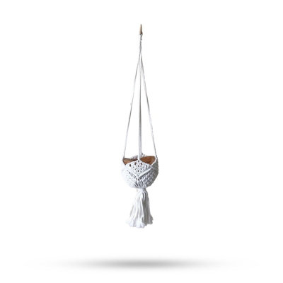 Serenityy Macrame Pot Holder DecorativeNaturalHanging Plant Holder For Small To Medium PotsLightweight 170G