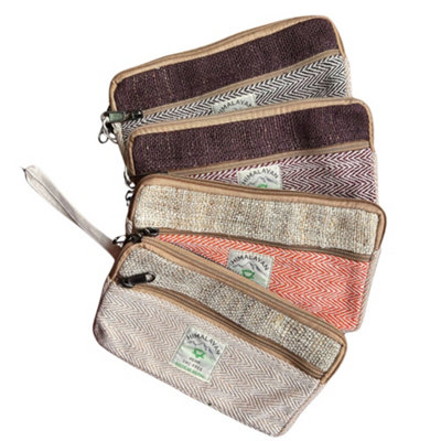 Serenityy Aw Dropship Uk Hemp And Cotton Zip Pouch For Phone And Small ItemsAssorted Designs68G from B&Q