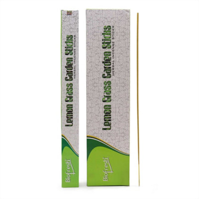 Serenityy Biofresh Garden Incense Sticks 50Cm LemongrassLong-Lasting Outdoor Scent from B&Q