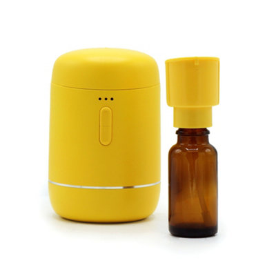 Yellow Essential Oil Diffuser Usb-C Portable Aromatherapy Diffuser from B&Q