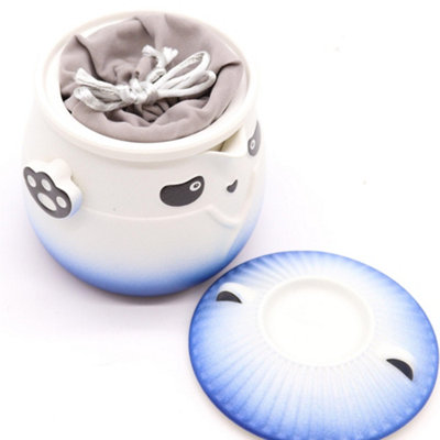Serenityy Panda Teapot Set With Three CupsSky Blue4-Piece Set678G. from B&Q