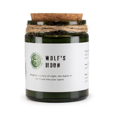 Serenityy Greenman Rituals Woodwick Soy CandleWolf's MoonDeep Green 150 G26H Burn from B&Q