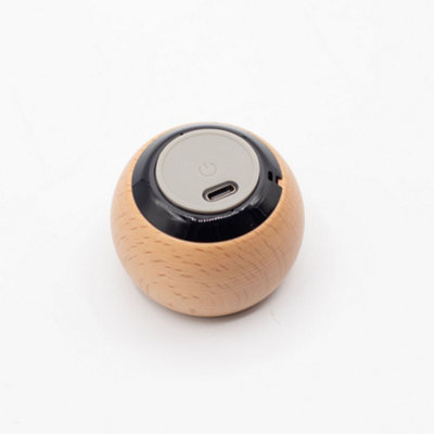 Serenityy Unisex Brown Wooden Mandela Effect Mini Speaker In - Image 4